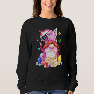 Pasen Bunny Spring Gnome Easter Egg Hunting and B Trui