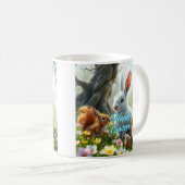 Pasen Bunny Spring Koffiemok (Voorkant rechts)