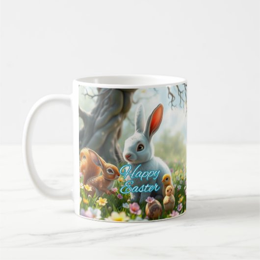 Pasen Bunny Spring Koffiemok (Links)