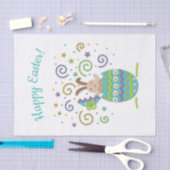 Pasen Bunny Surprise Blue Tissuepapier (Craft)