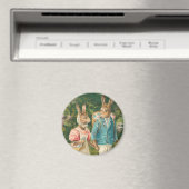 Pasen Bunny Sweethearts  Magneet (Insitu (Vaatwasser))