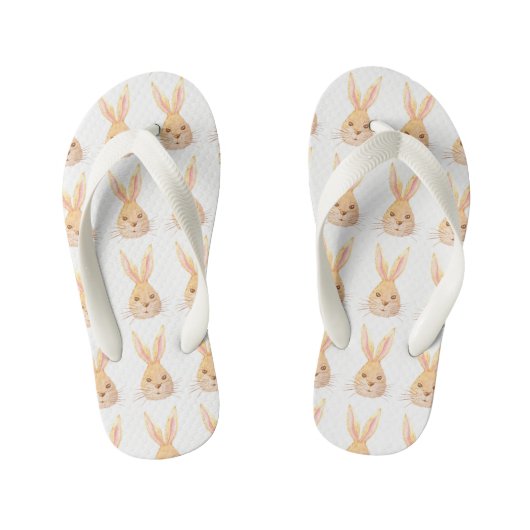 Pasen Bunny (Toddler) Kinder Teenslippers (Voetbed)