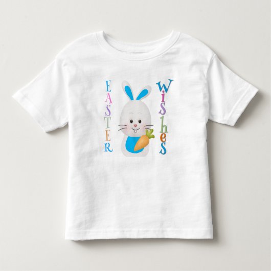 Pasen Bunny Toddler T-Shirt (Voorkant)