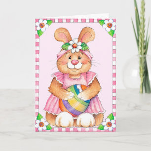 Pasen Bunny - Wenskaart Feestdagen Kaart