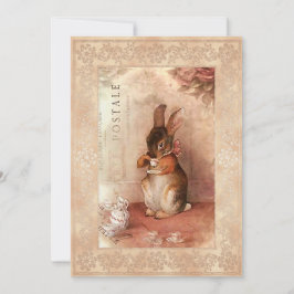 Pasen Bunny - Wenskaart Feestdagenkaart