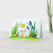 Pasen Bunny wenskaart van Nicole Janes Feestdagen Kaart (Voorkant)