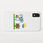 Pasen Bunny wenst een gelukkige Pasen Case-Mate iPhone Case (Achterkant (horizontaal))