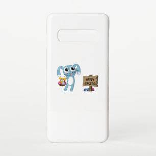 Pasen Bunny wenst Happy Pasen Samsung Galaxy S10 Hoesje