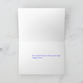 Pasen Bunny's komende groet- of briefkaart (Binnen)