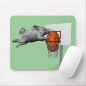 Pasen Bunny's perfecte slam-dunk Muismat (Met muis)