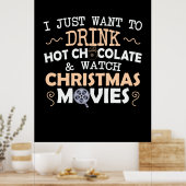 Pasen cadeau die ik gewoon wil Drinken Poster (Keuken)