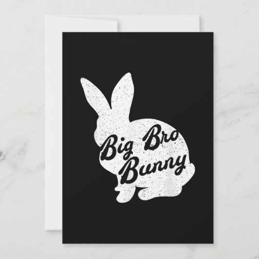 Pasen cadeau voor grote broer Bunny geschenk voor (Voorkant)
