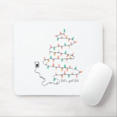 Pasen cadeau voor onderweg muismat (Met muis)