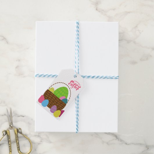 Pasen Cadeaulabel (Met Touw)