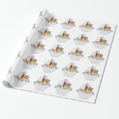 Pasen Cadeaupapier (Uitgerold)