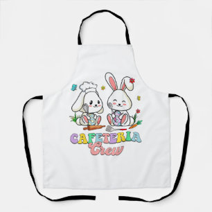 Pasen Cafetaria Bemanning Lunch Dame School Cafeta Schort