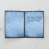 Pasen Calla Lily (gepersonaliseerd) Feestdagen Kaart (Binnen)