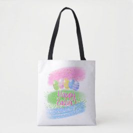 Pasen Canvas tassen, paasgeschenk, Happy Easter Ta Tote Bag