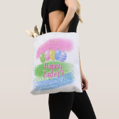Pasen Canvas tassen, paasgeschenk, Happy Easter Ta Tote Bag (Dichtbij)