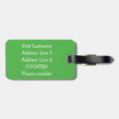 Pasen Chick aangepaste bagagelabel (Achterkant horizontaal)