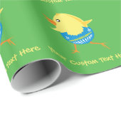 Pasen Chick aangepaste inpakpapier (Rol Hoek)