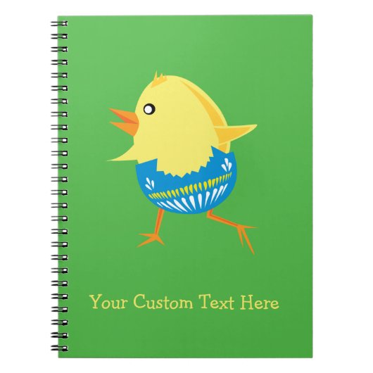 Pasen Chick aangepaste notitieboek (Voorkant)