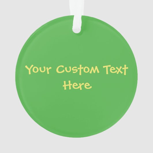 Pasen Chick aangepaste ornament (achterkant)