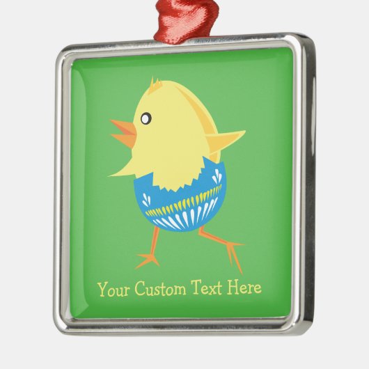 Pasen Chick aangepaste ornament (Links)