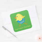 Pasen Chick aangepaste stickers (Envelop)