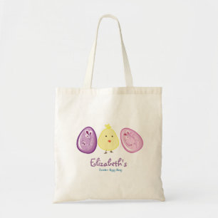 Pasen Chick Egg Hunt Bag Tote Bag