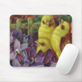 Pasen Chick Groeten Muismat (Met muis)