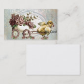 Pasen Chick Winkelwagen van Lilacs Visitekaartje (Voorkant / Achterkant)