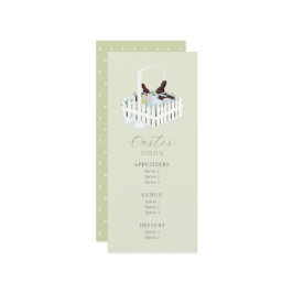 Pasen Chocolade Bunny Basket Menu