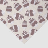 Pasen Chocolade Ei Patroon Tissuepapier (Detail)