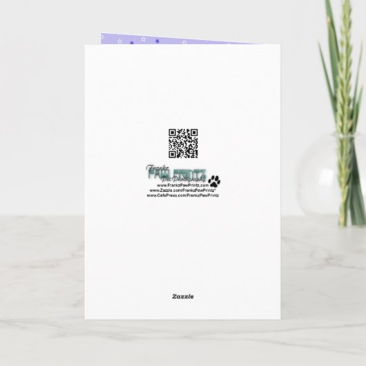 Pasen - Chocolade Labrador - Hershey Feestdagen Kaart (Achterkant)