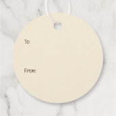 Pasen Chocolade Labrador Retriever Honden Bedankjes Labels (Achterkant)