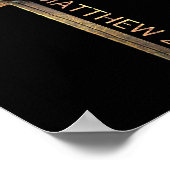 Pasen Christelijk hij is een ontstane zon herrijze Poster (Hoek)