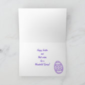 Pasen collage cutout II Feestdagen Kaart (Binnen)