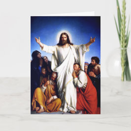 Pasen. "Consolator" Fine Art Easter Feestdagen Kaart