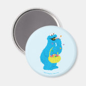 Pasen Cookie Monster Magneet (Voorkant / Achterkant)