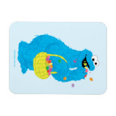 Pasen Cookie Monster Magneet (Horizontaal)