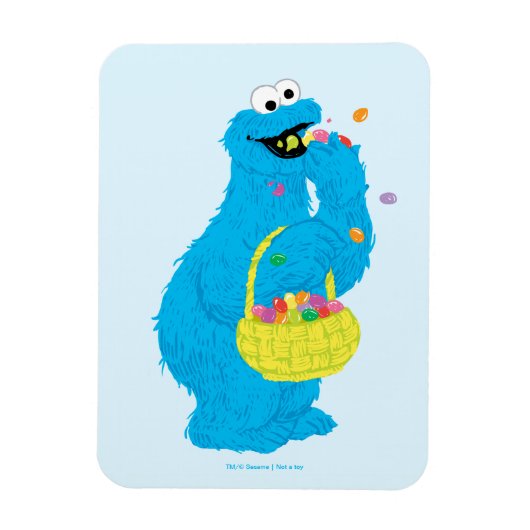 Pasen Cookie Monster Magneet (Verticaal)