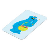 Pasen Cookie Monster Magneet (Linkerzijde)