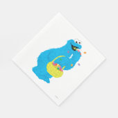 Pasen Cookie Monster Servet (Hoek)