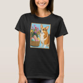  Pasen Corgi T-shirt (Voorkant)