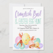 Pasen Crawfish Boil Uitnodiging (Voorkant)