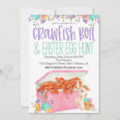 Pasen Crawfish Boil Uitnodiging (Voorkant)