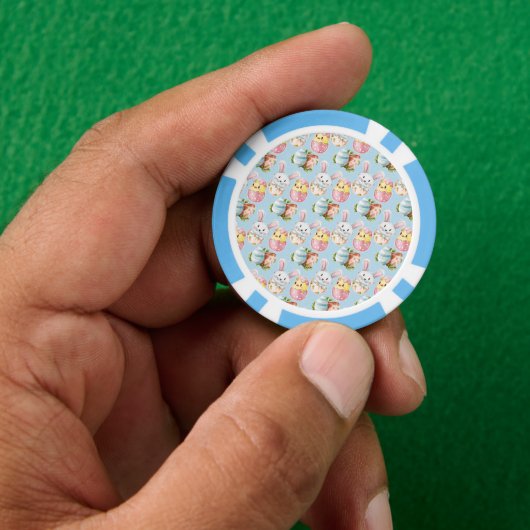 Pasen Critters Poker Chips (Hand)