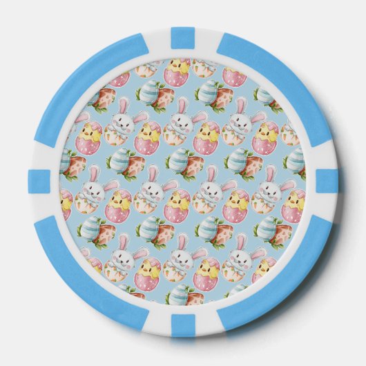 Pasen Critters Poker Chips (Voorkant)