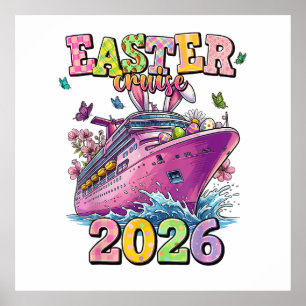 Pasen Cruise 2026 Familie Vakantie Lente Vakantie Poster